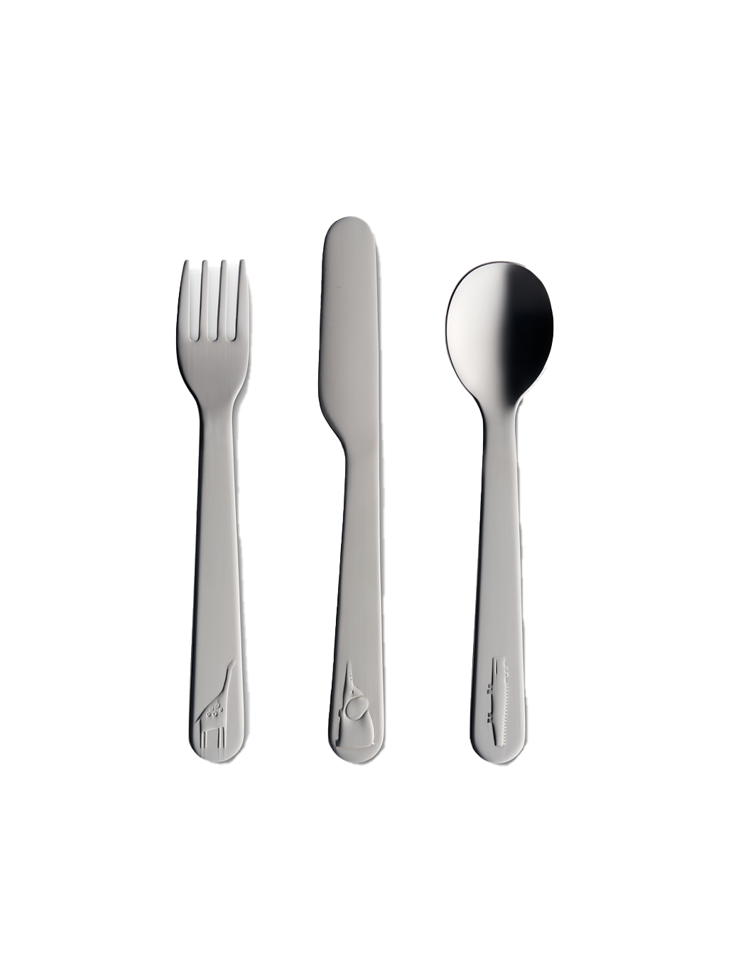 Zestaw stalowych sztućców Nadine Liewood BÉBÉ Concept