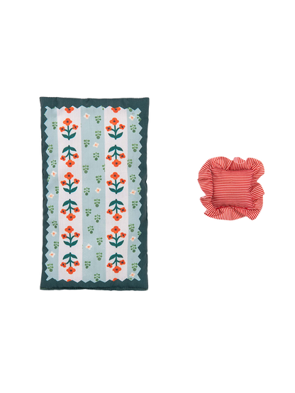 Drewniane mini łóżeczko Les Minouchkas Moulin Roty BÉBÉ Concept 