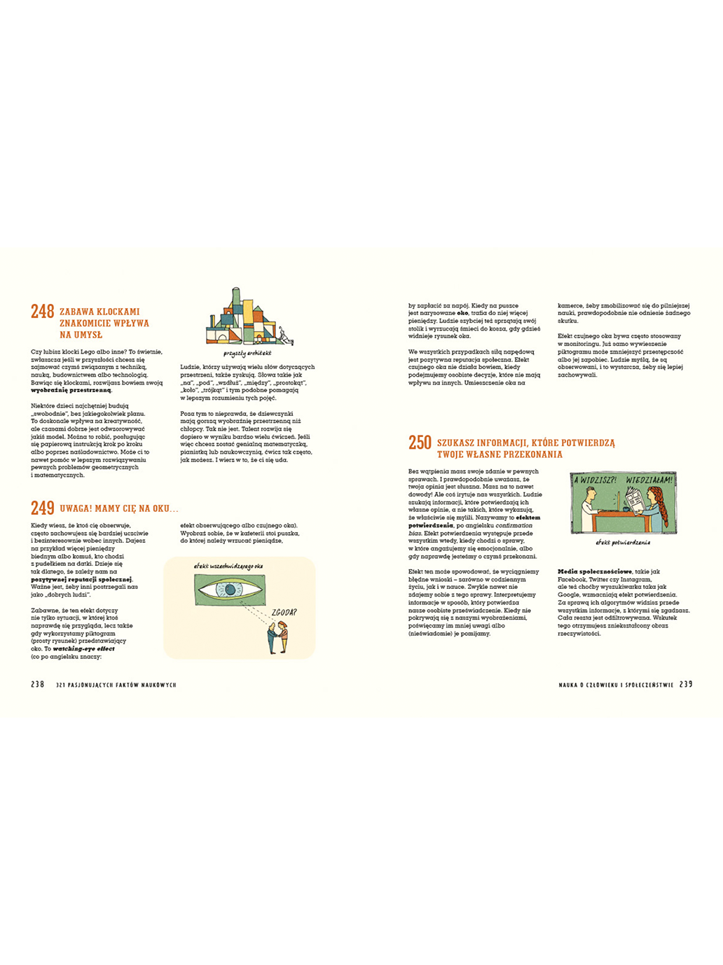 321 pasjonujących faktów naukowych Wydawnictwo Nasza Ksiegarnia BÉBÉ Concept 