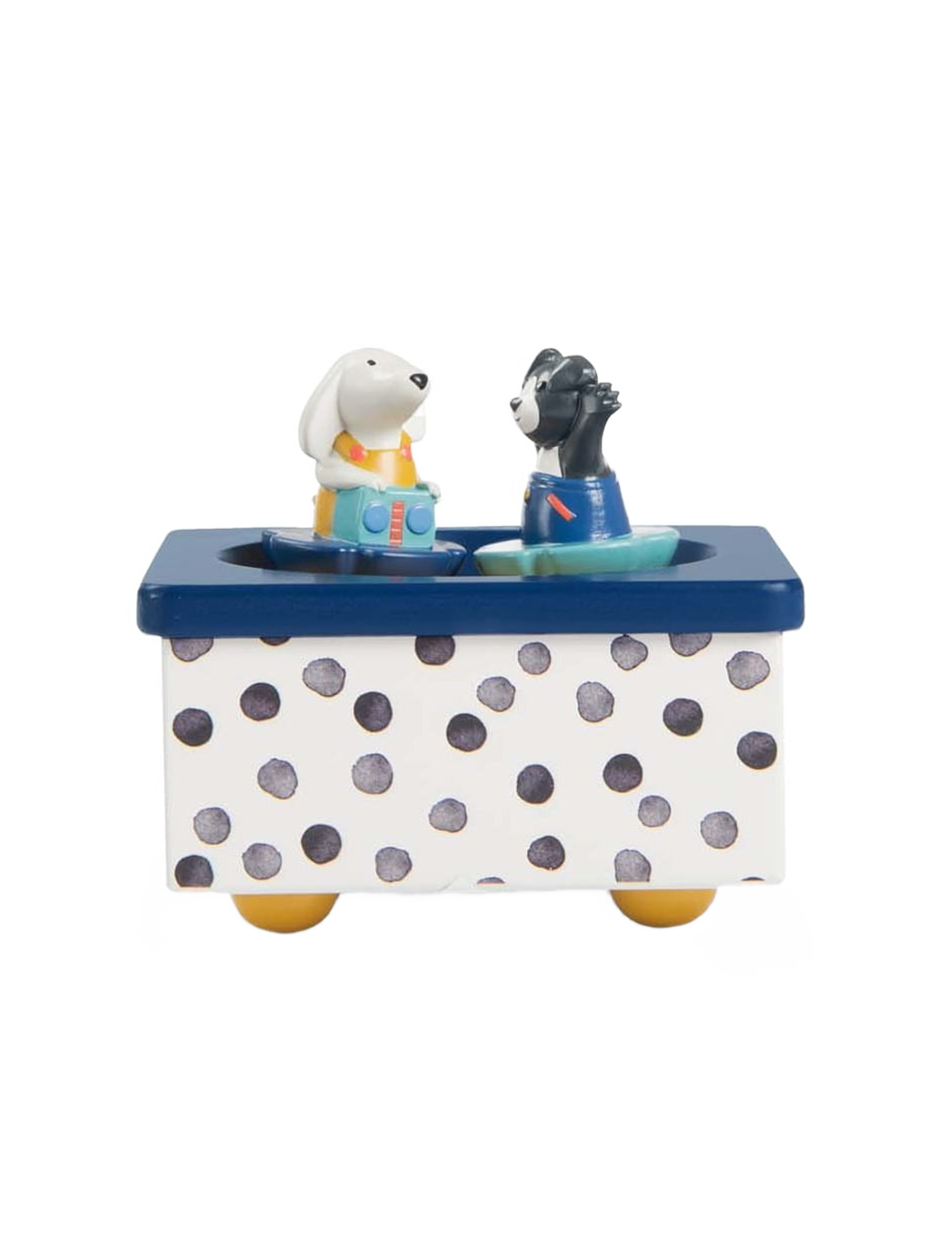 Drewniana pozytywka magnetyczna Moulin Roty BÉBÉ Concept 