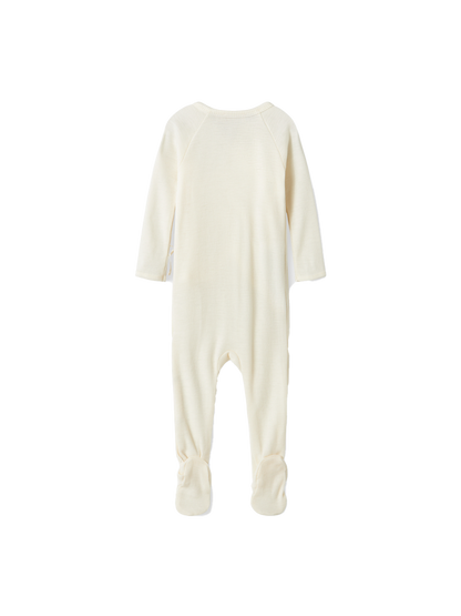 Śpioszki niemowlęce merino Rubetta Rib MarMar Copenhagen BÉBÉ Concept 