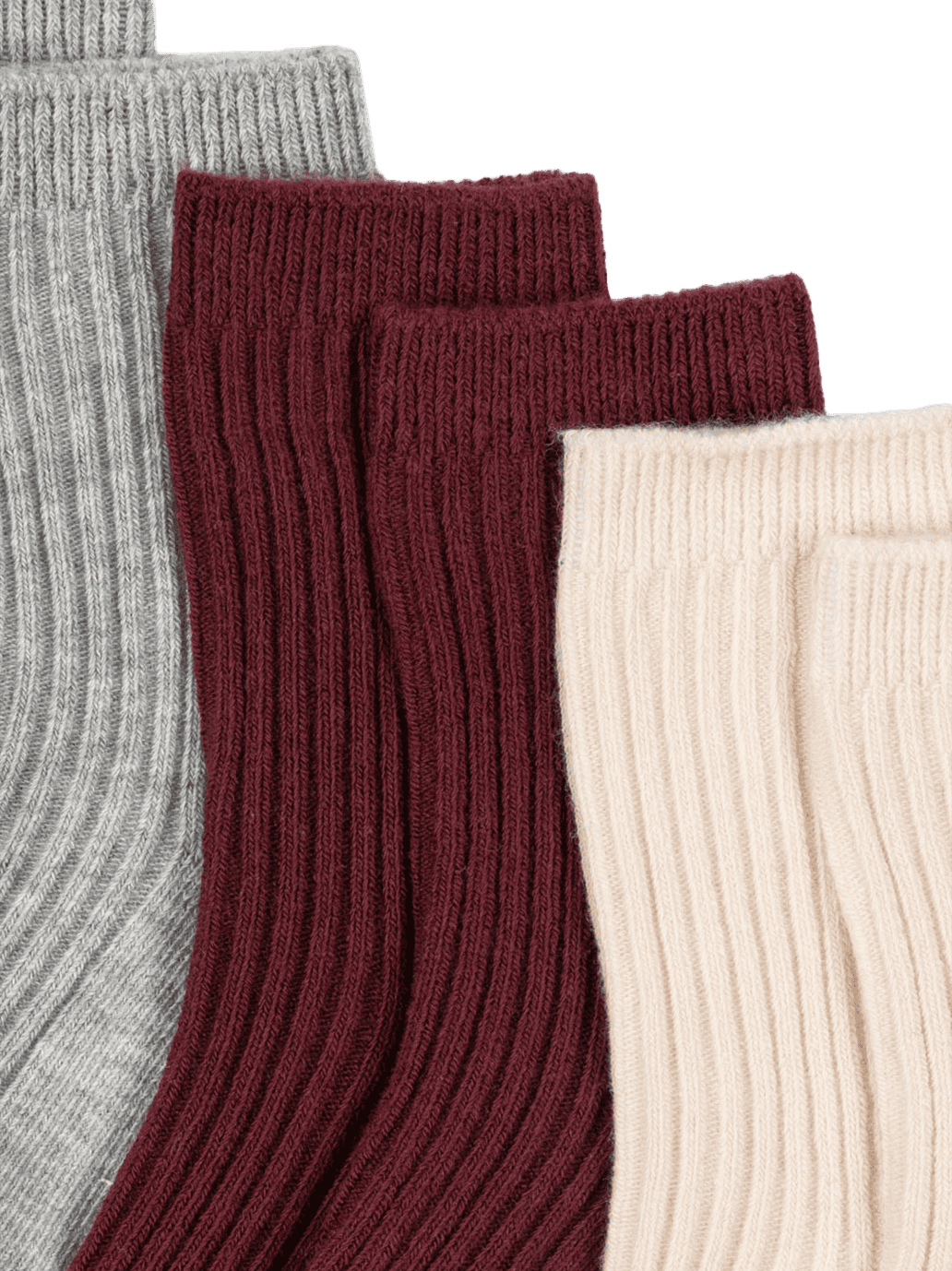 Skarpetki 3 pack rib socks Konges Slojd BÉBÉ Concept 