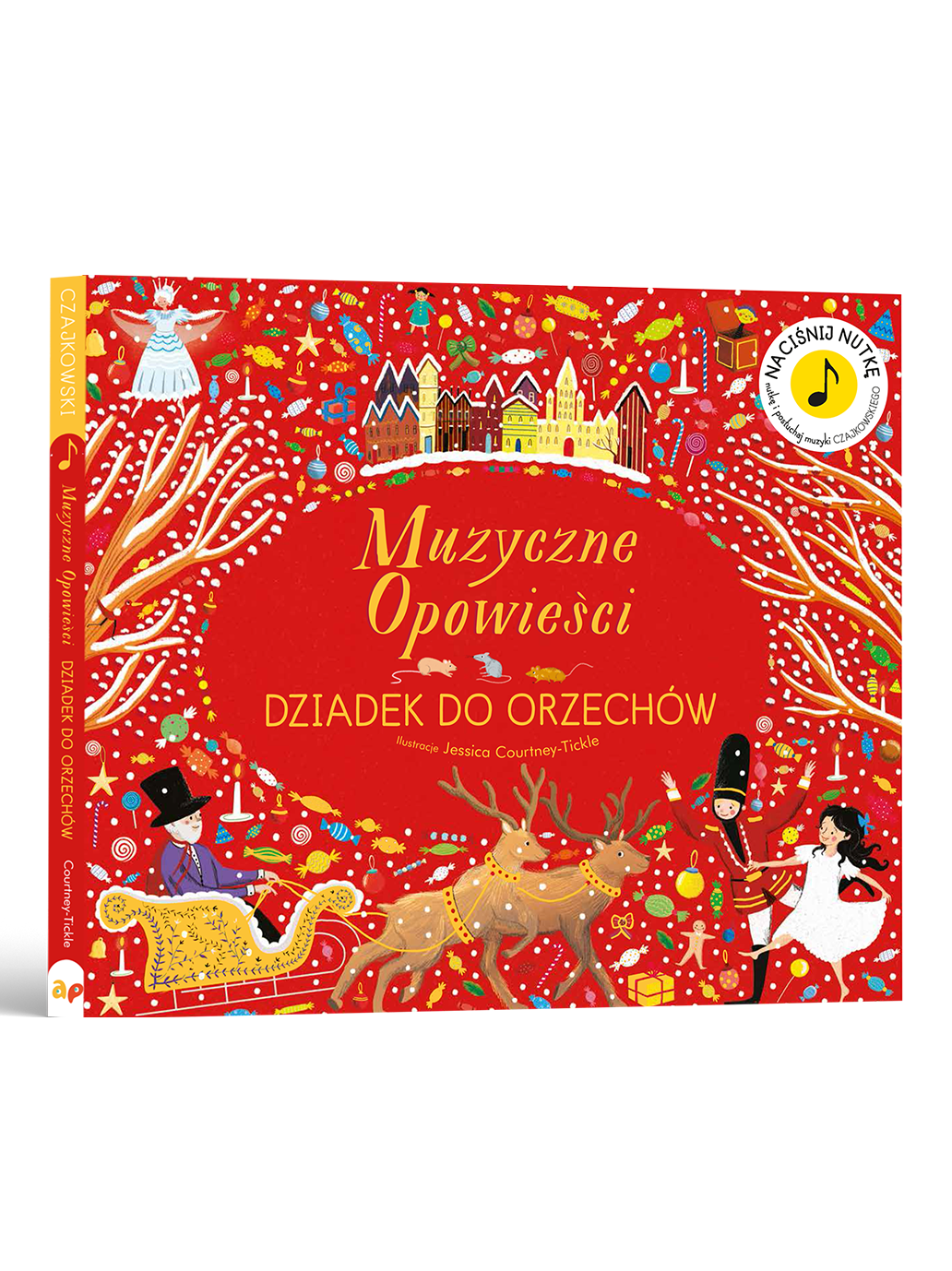 Muzyczne Opowieści. Dziadek do orzechów Wydawnictwo api papi BÉBÉ Concept 