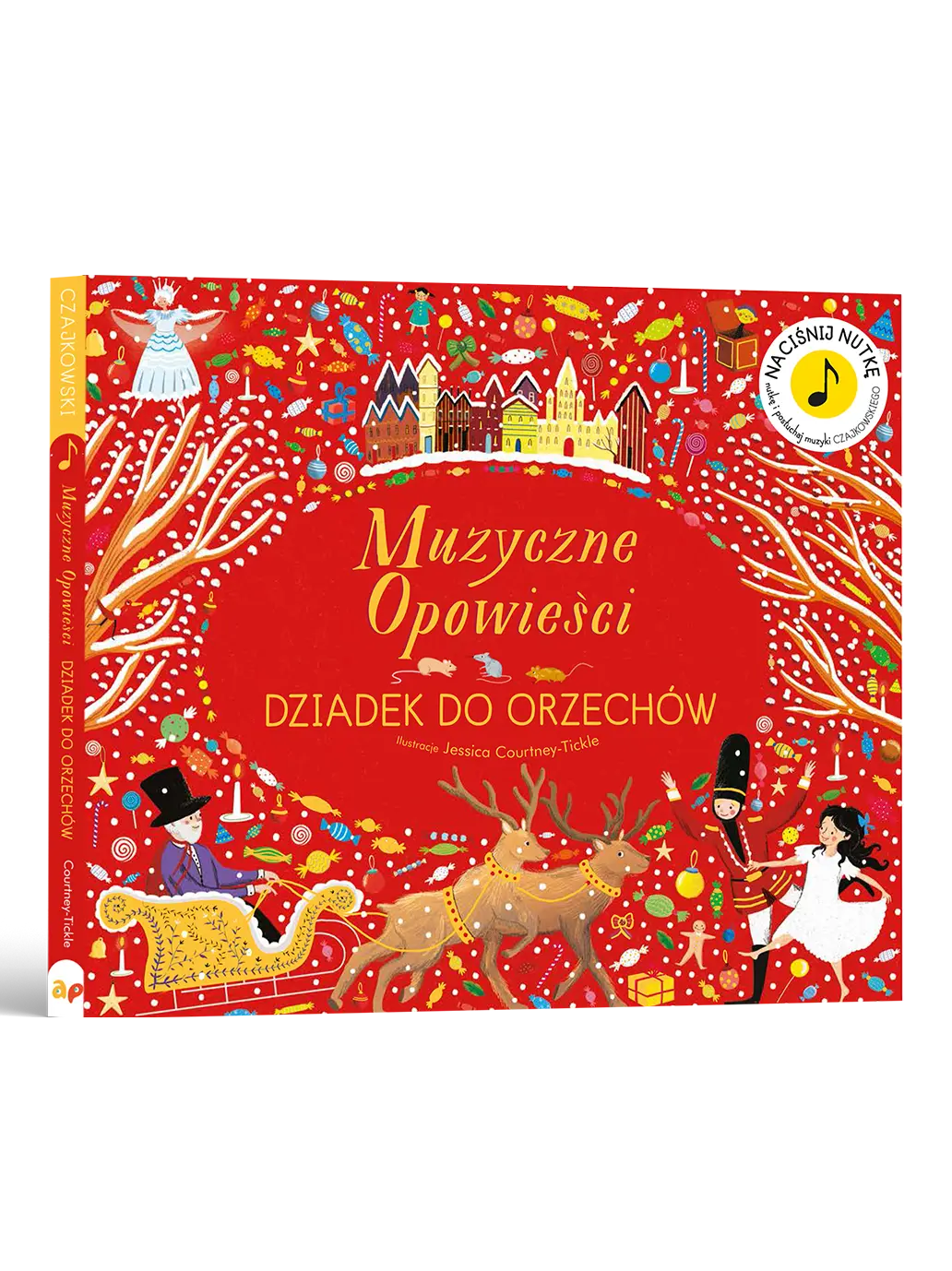 Muzyczne Opowieści. Dziadek do orzechów Wydawnictwo api papi BEBE Concept 