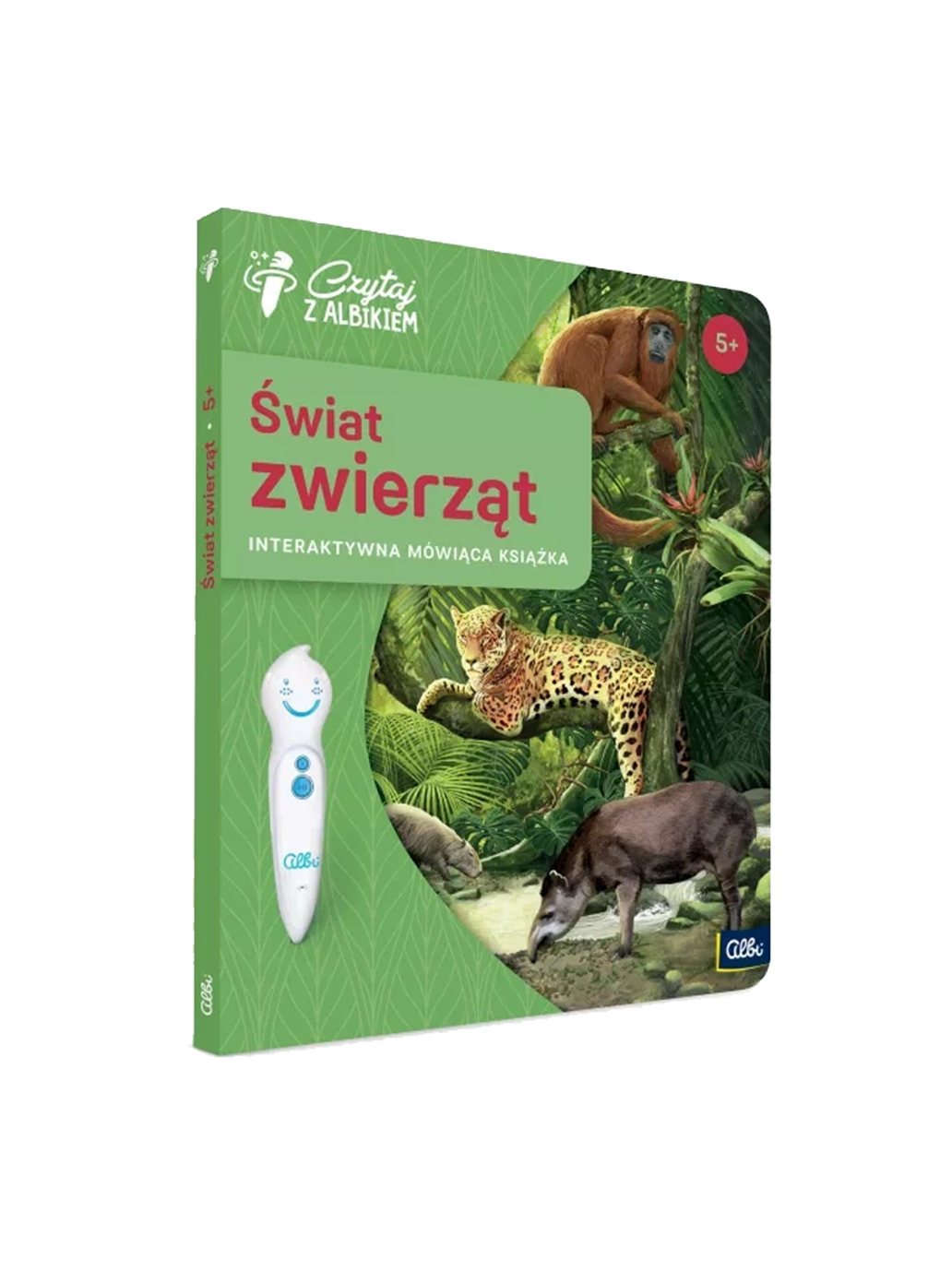 Świat zwierząt. Zestaw książka z piórem Albi BÉBÉ Concept 