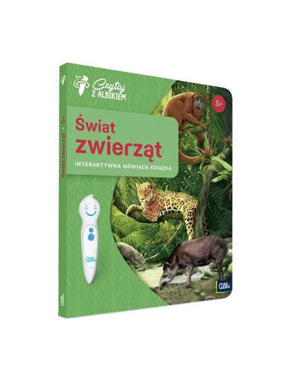 Świat zwierząt. Zestaw książka z piórem Albi BÉBÉ Concept 