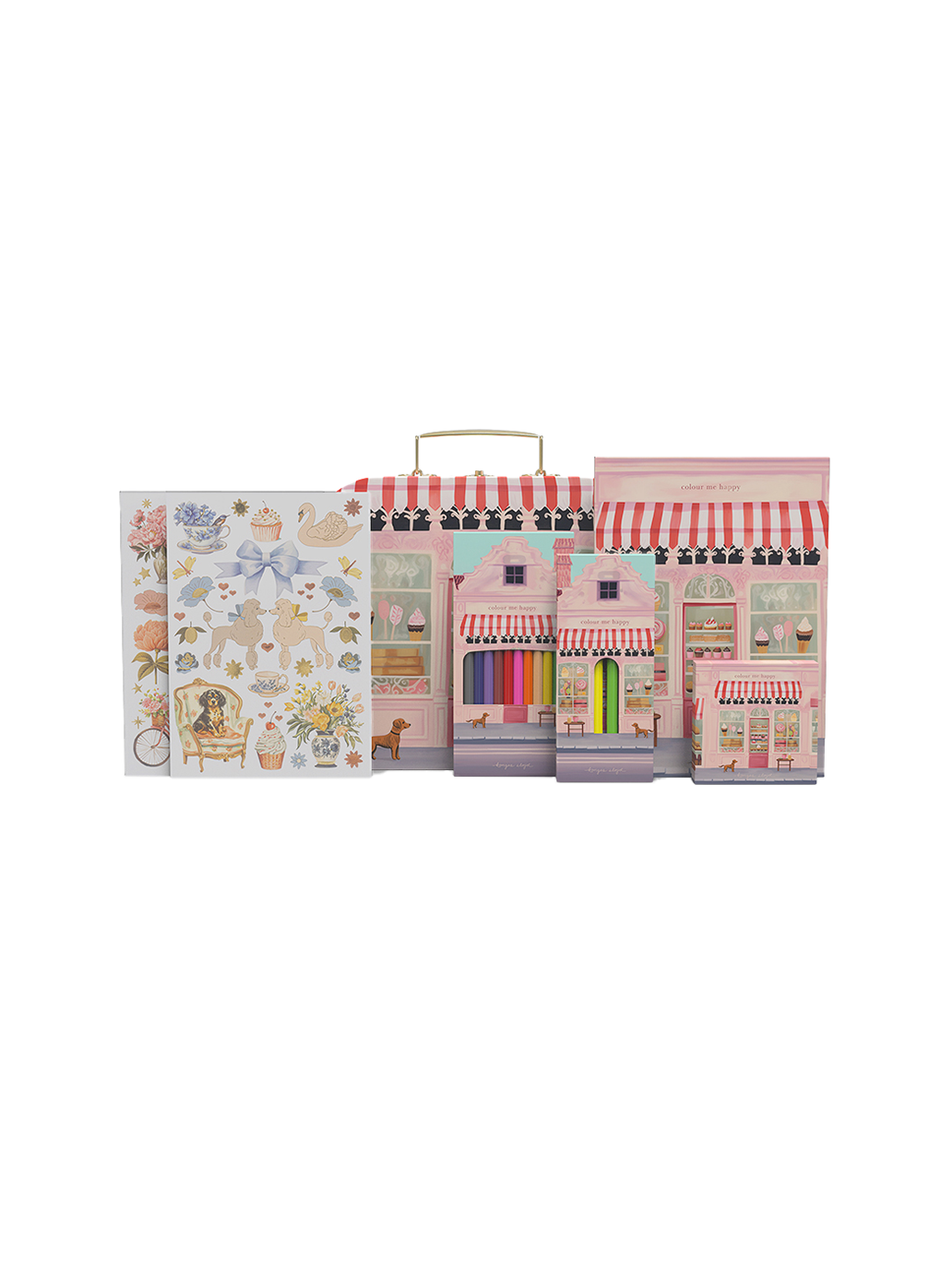 Zestaw plastyczny w walizce Artist Set PINK