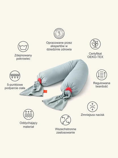 Poduszka ciążowa Pregnancy Pillow bbhugme BEBE Concept 