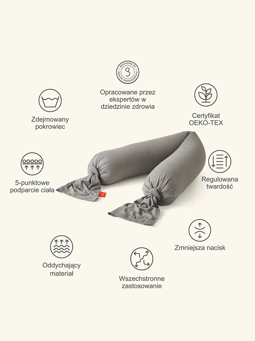 Poduszka ciążowa Pregnancy Pillow bbhugme BEBE Concept 