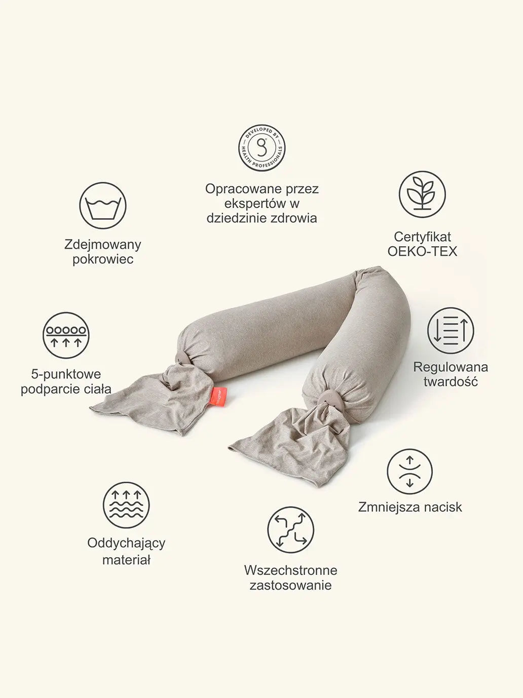 Poduszka ciążowa Pregnancy Pillow bbhugme BEBE Concept 