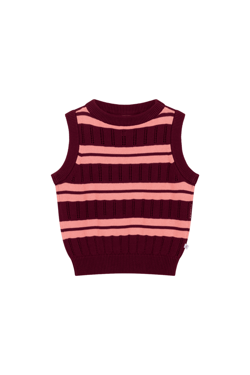 Sweter bez rękawów Knit Tank