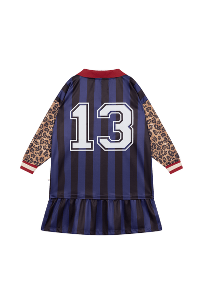 Sukienka Sports Jersey Dress ECLIPSE NIGHT COLOR BLOCK
