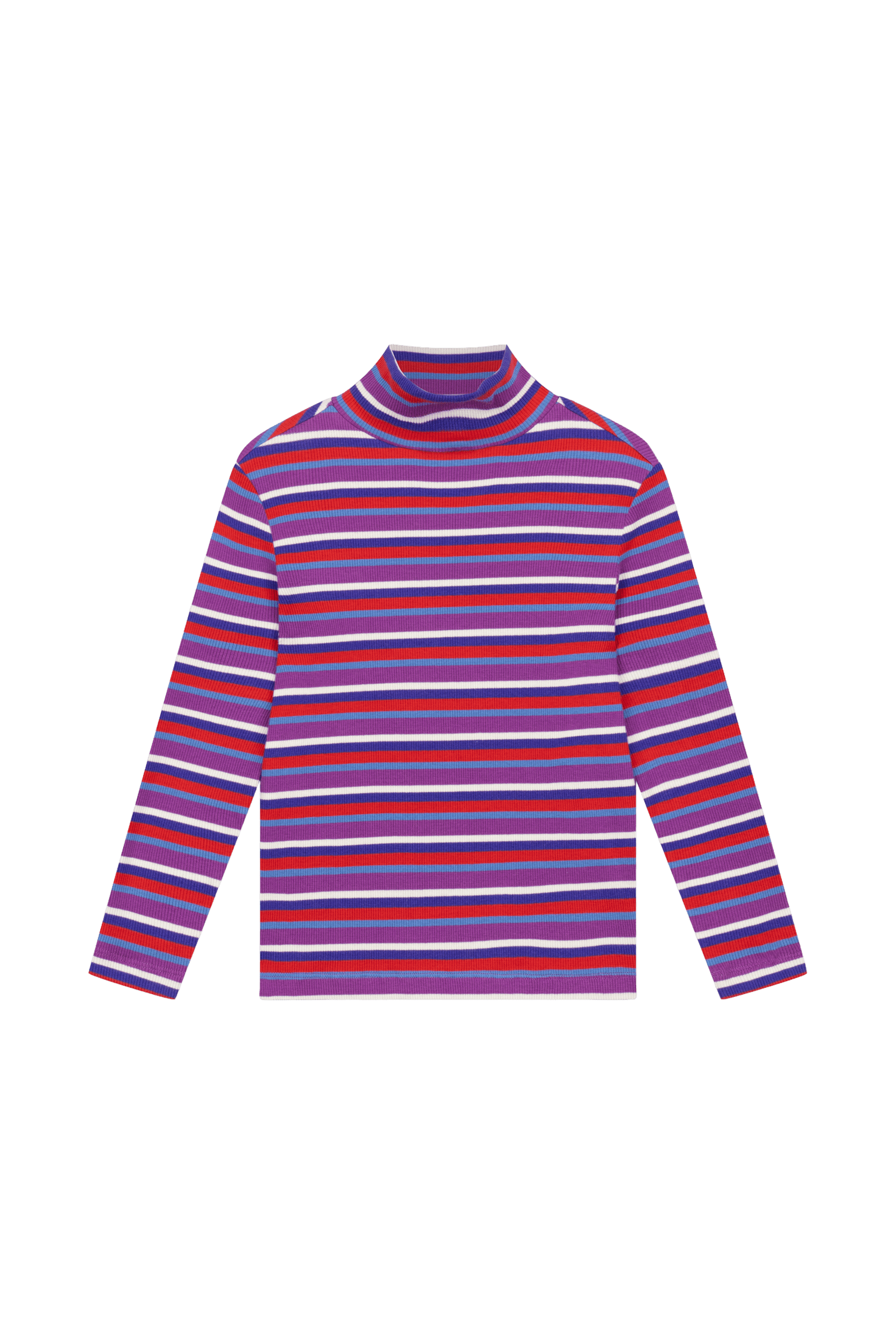 Longsleeve z golfem Turtle Neck MULTI COLOR STRIPE