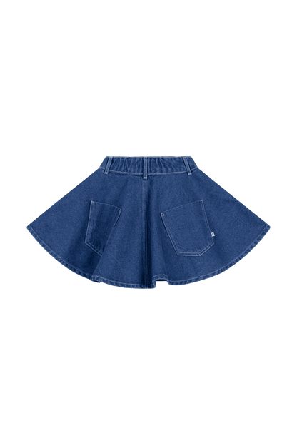 Spódnica Arc Denim Skirt FADED MID BLUE