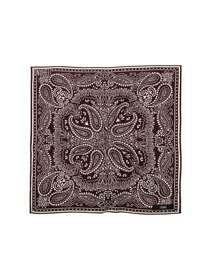 Mini Bandana Scarf BURGUNDY