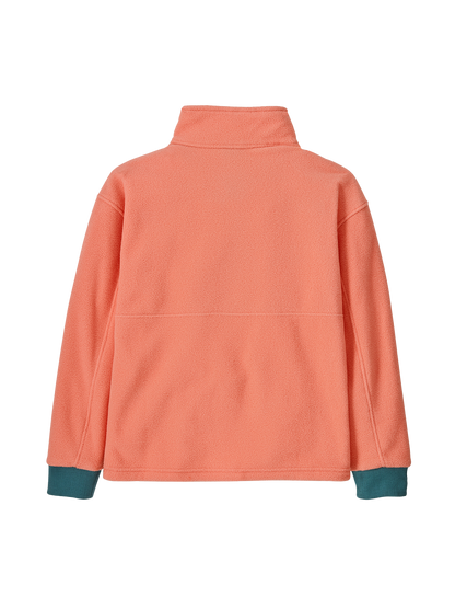 Bluza polarowa kids Microdini 1/2 Zip P/O PEAK PINK