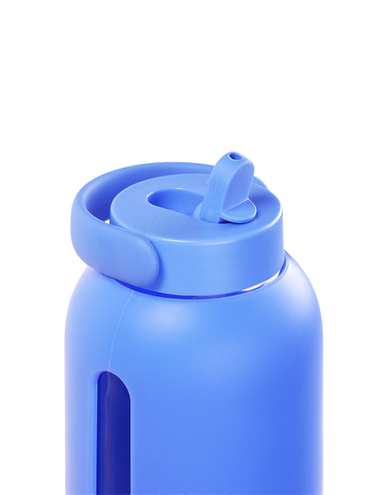 Szklana butelka Bink Big Bottle 1L CORNFLOWER