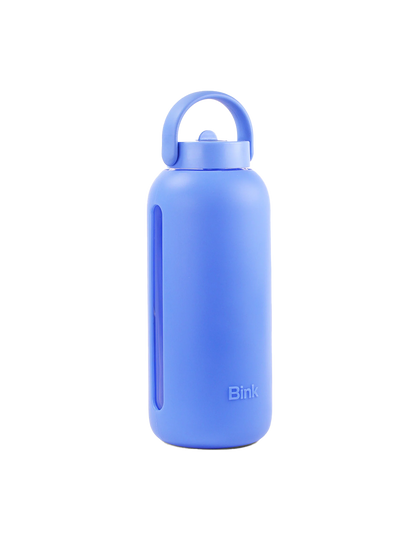 Szklana butelka Bink Big Bottle 1L CORNFLOWER