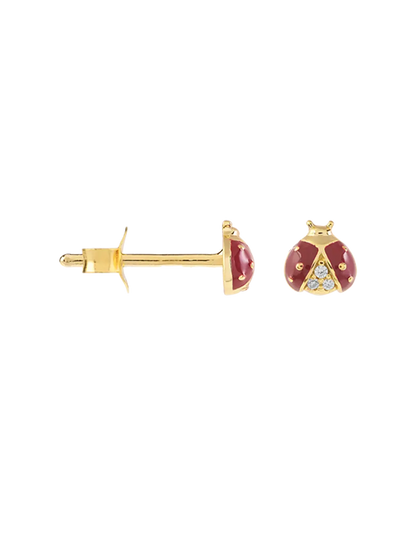 Kolczyk Single Lady Bug Stud Anna + Nina BEBE Concept 