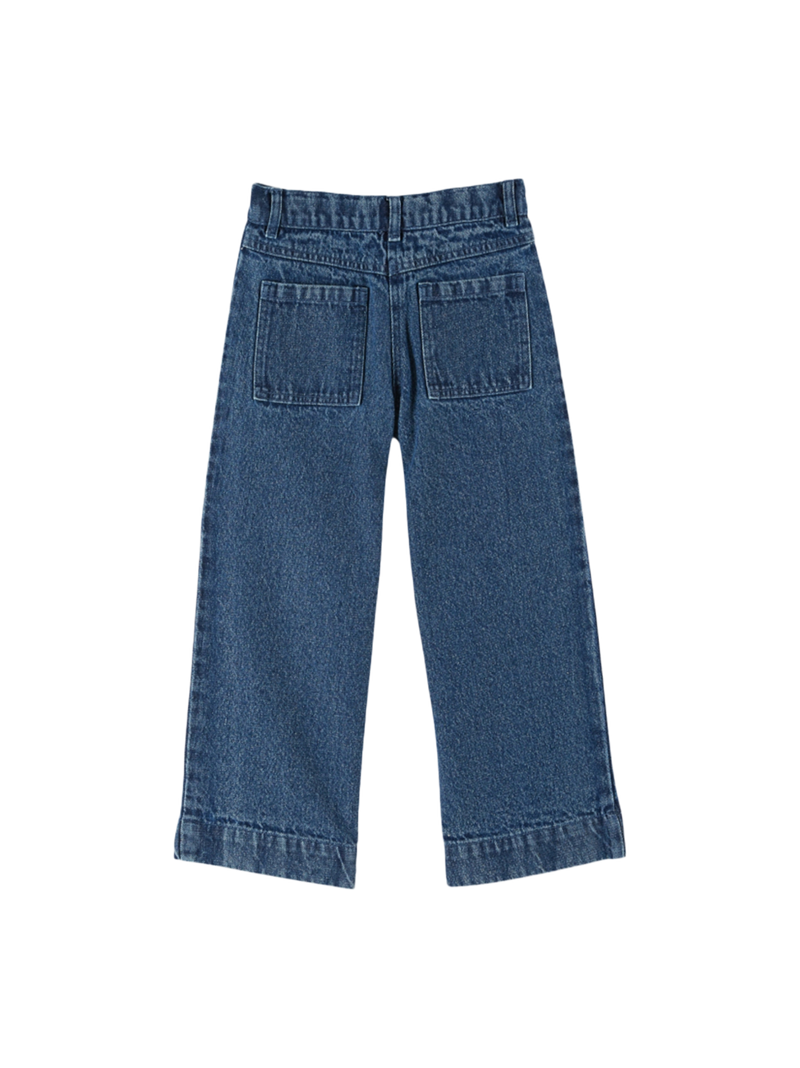 Spodnie Embroidered Denim Pants