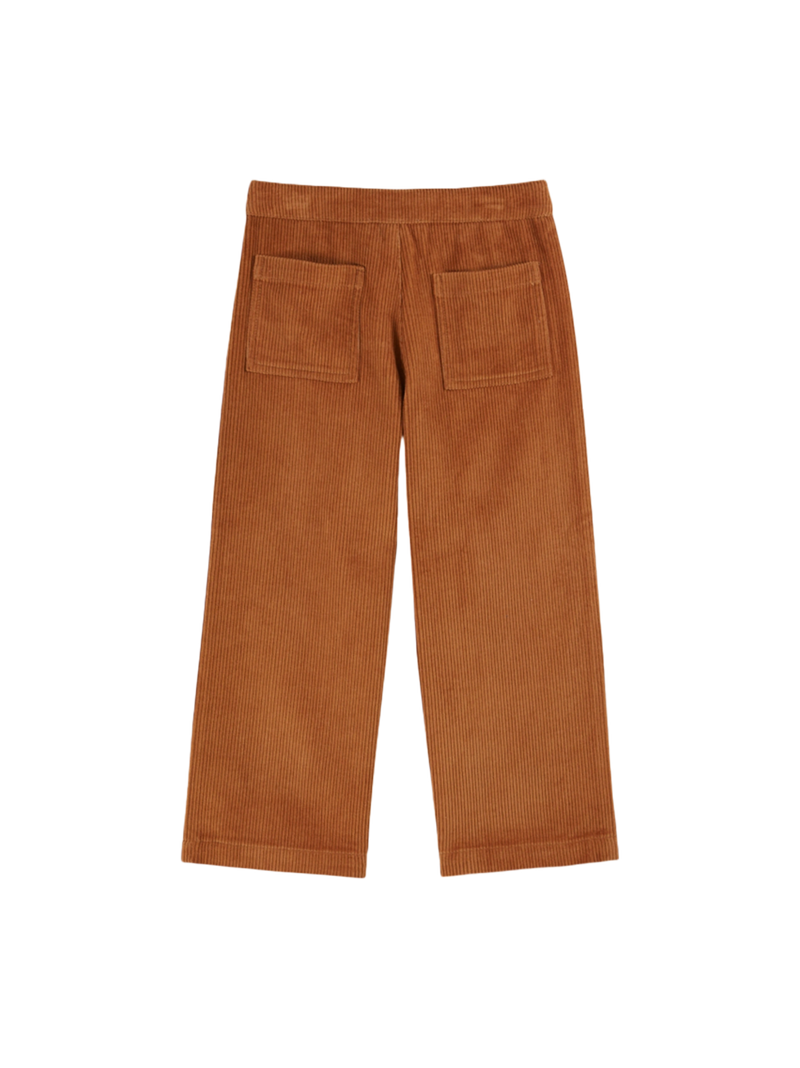 Pantaloni con tasche a fiori