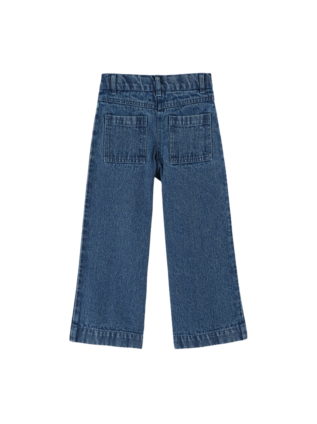 Spodnie Hippy embroidered denim pants DENIM