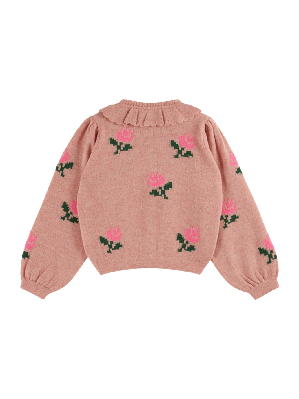 Sweter Flower cardigan ROSE
