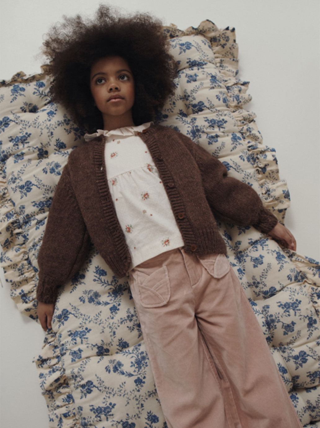 Cardigan Doudou CHATAIGNE