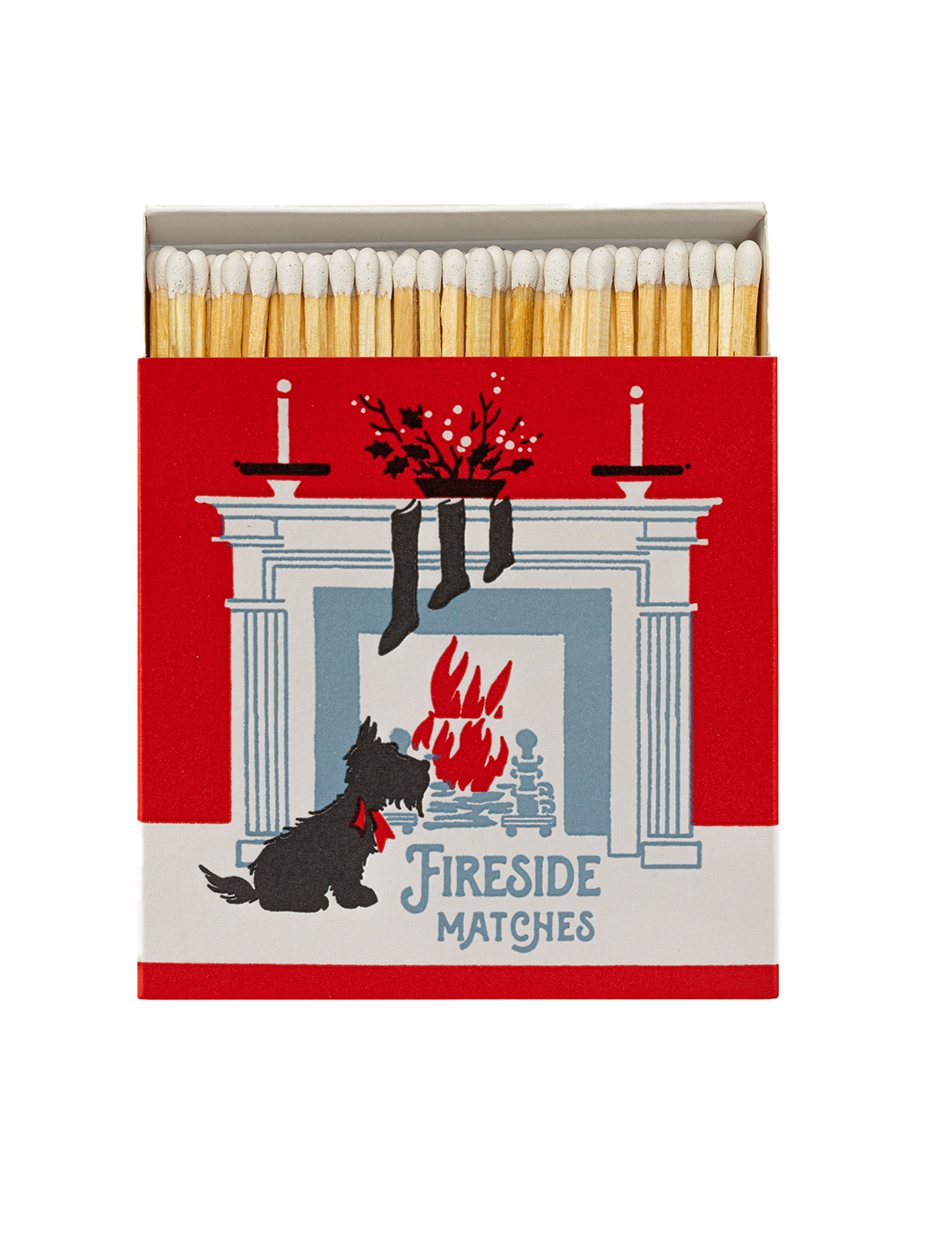 Luxury matches in a decorative box FIRESIDE