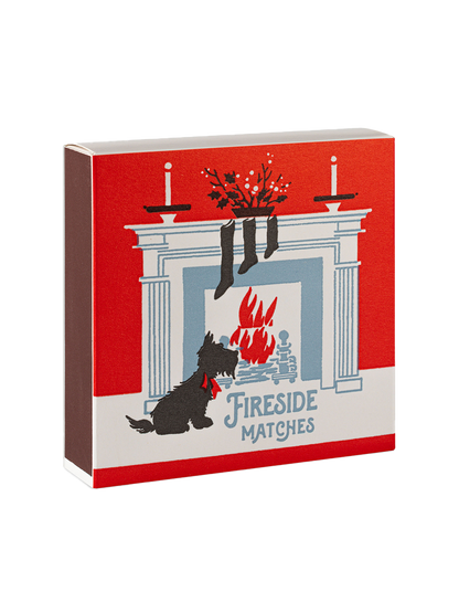 Luxury matches in a decorative box FIRESIDE