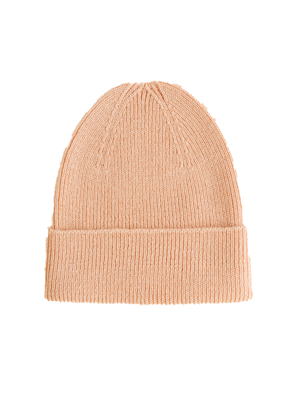 Bonnet Mérinos Nouveau-né 0+ SALMON