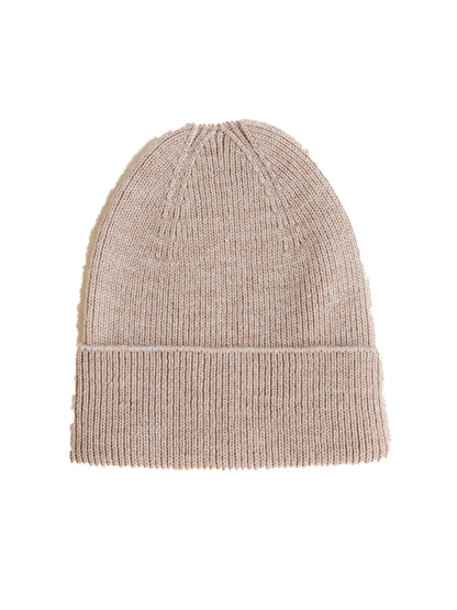 Berretto Merino Neonato 0+ SAND