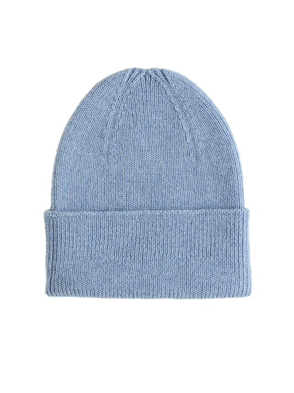 Czapka niemowlęca merino Fonzie Newborn LIGHT BLUE