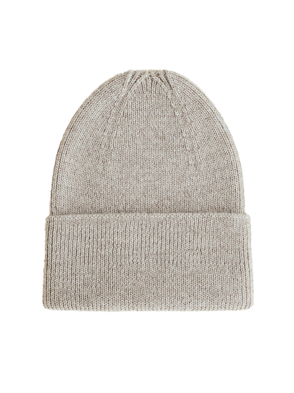 Merino Beanie Newborn 0+ PEBBLE