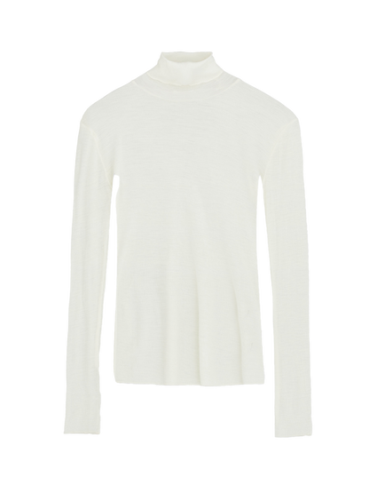 Esme Merino T-Neck OFF WHITE