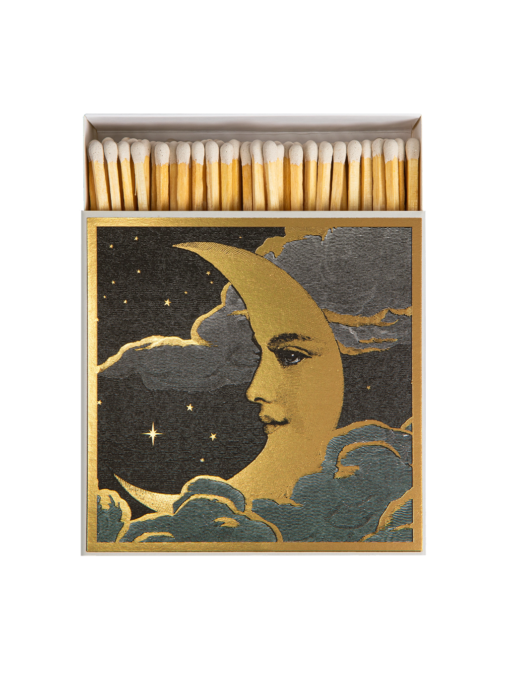 Luxury matches in a decorative square box LAND OF NOD