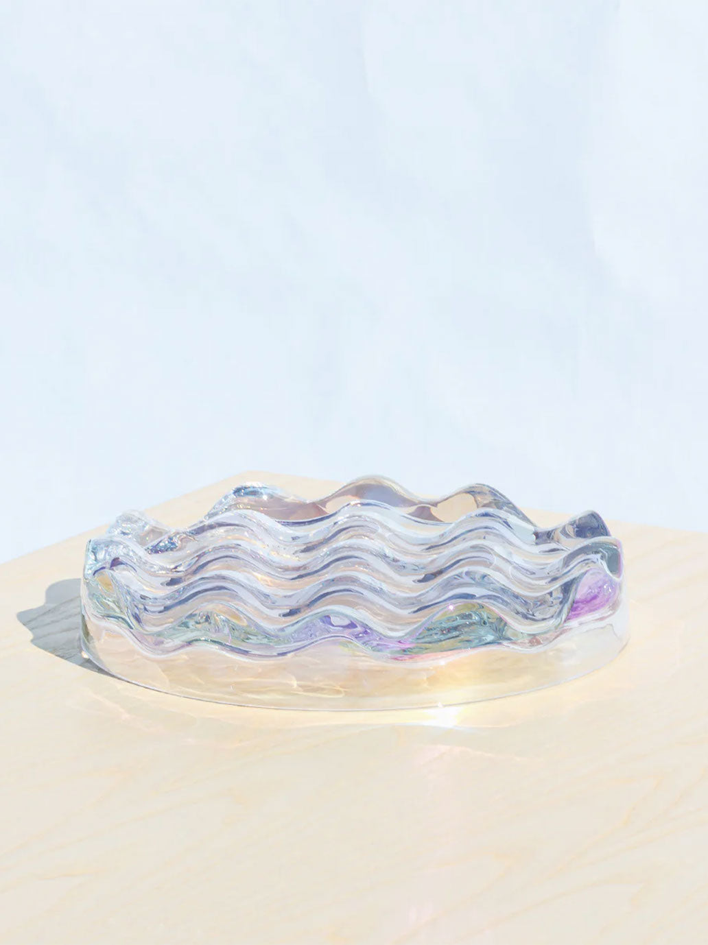 Szklana misa Blister Bowl IRIDESCENT