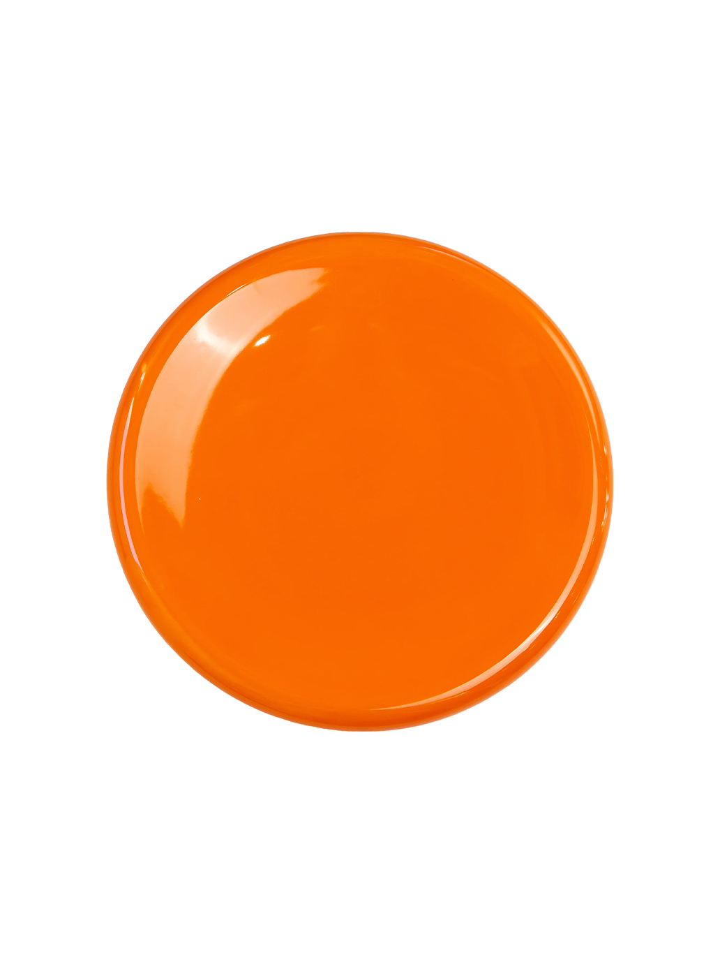 Ceramiczny talerz Big O ORANGE