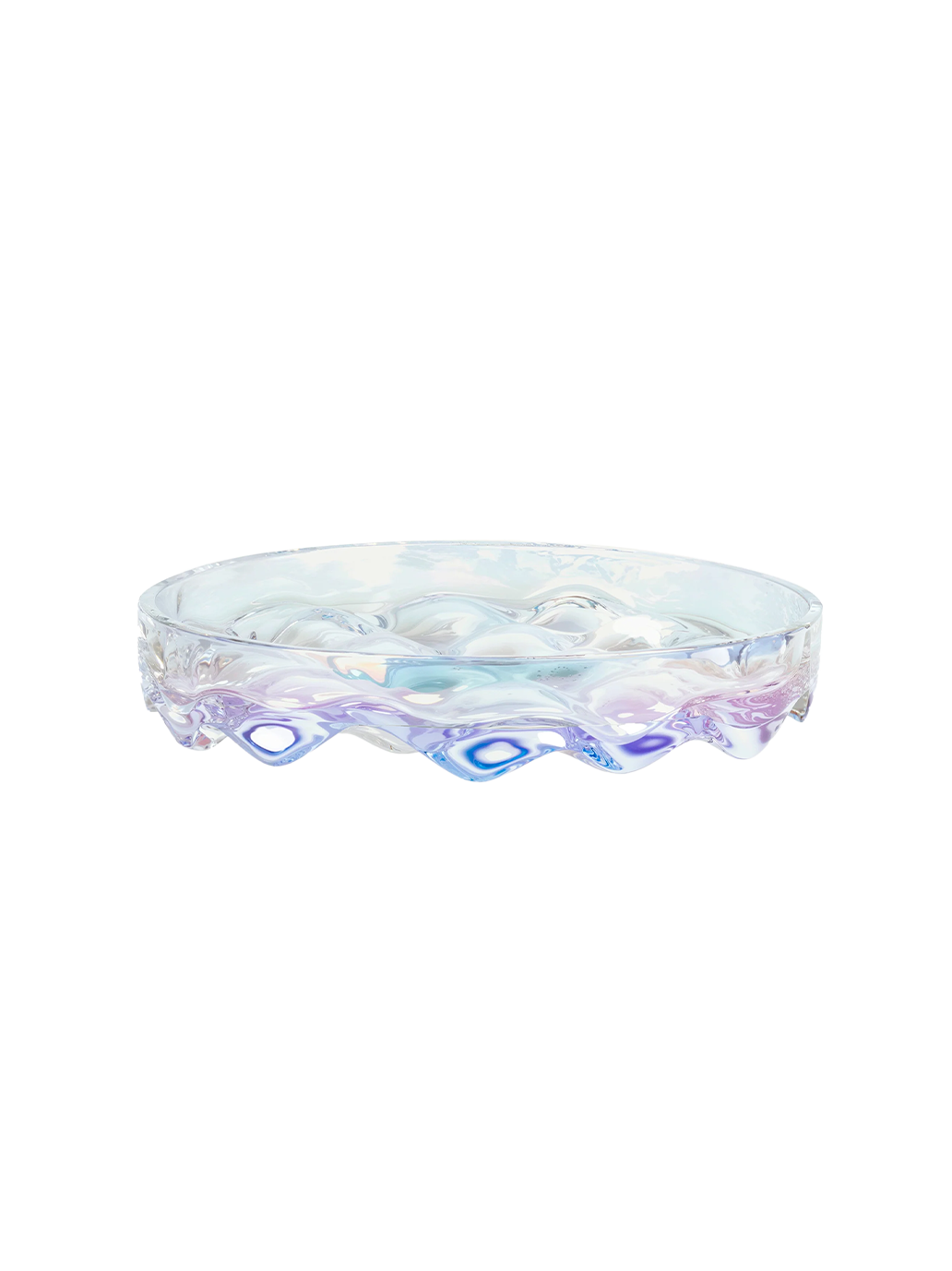 Szklana misa Blister Bowl IRIDESCENT