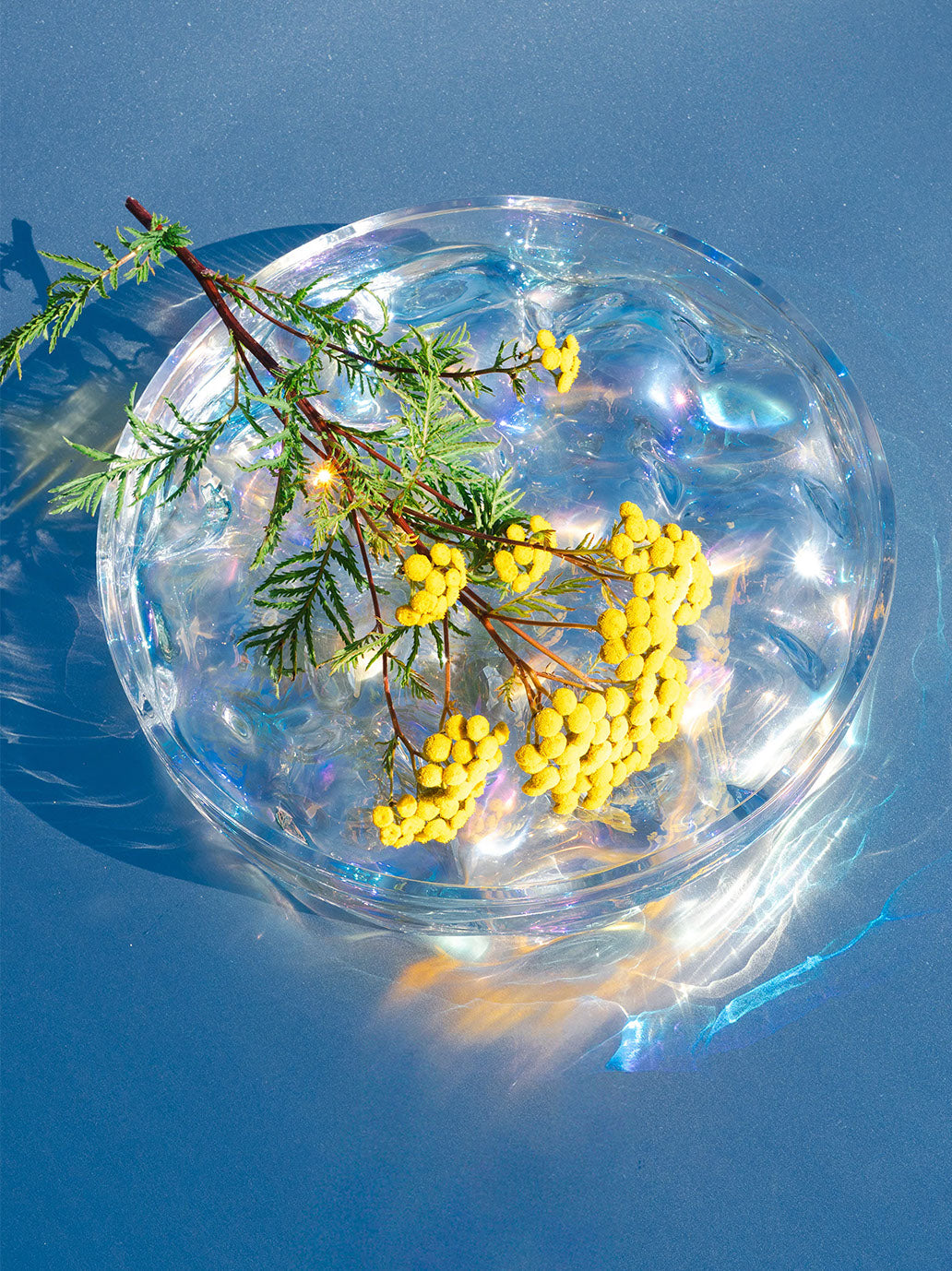 Szklana misa Blister Bowl IRIDESCENT