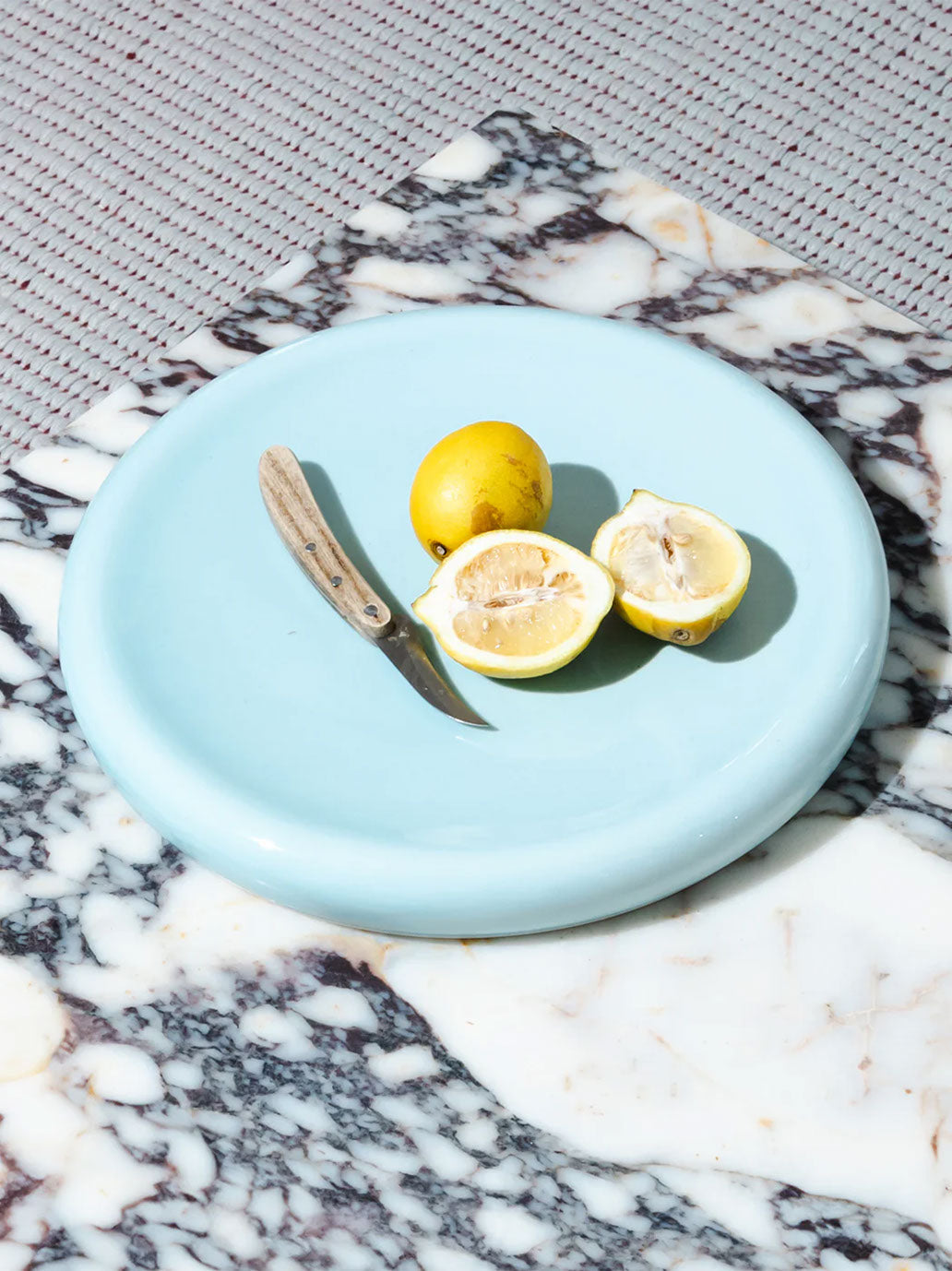 Ceramiczny talerz Big O BLUE HAZE