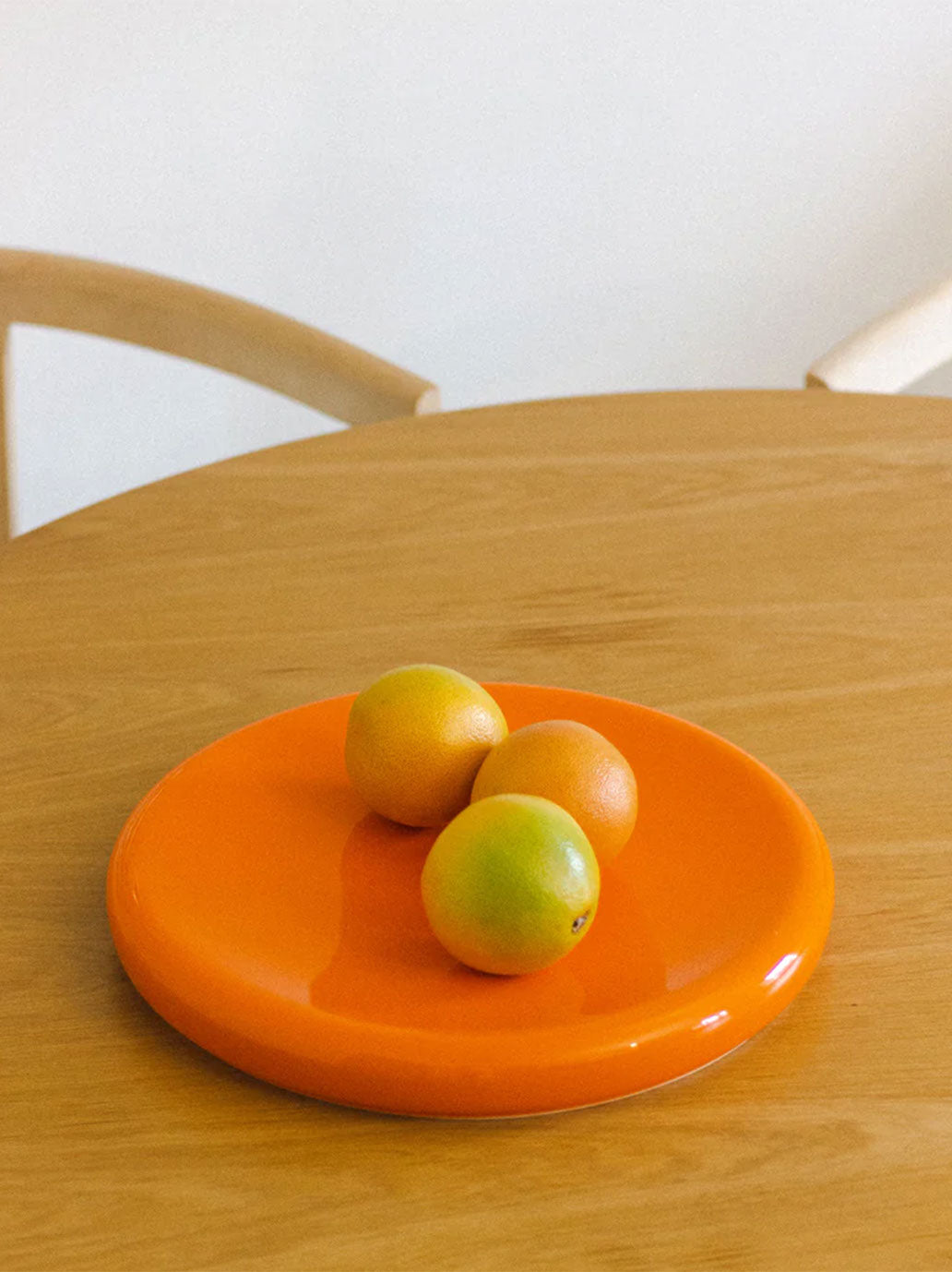 Ceramiczny talerz Big O ORANGE