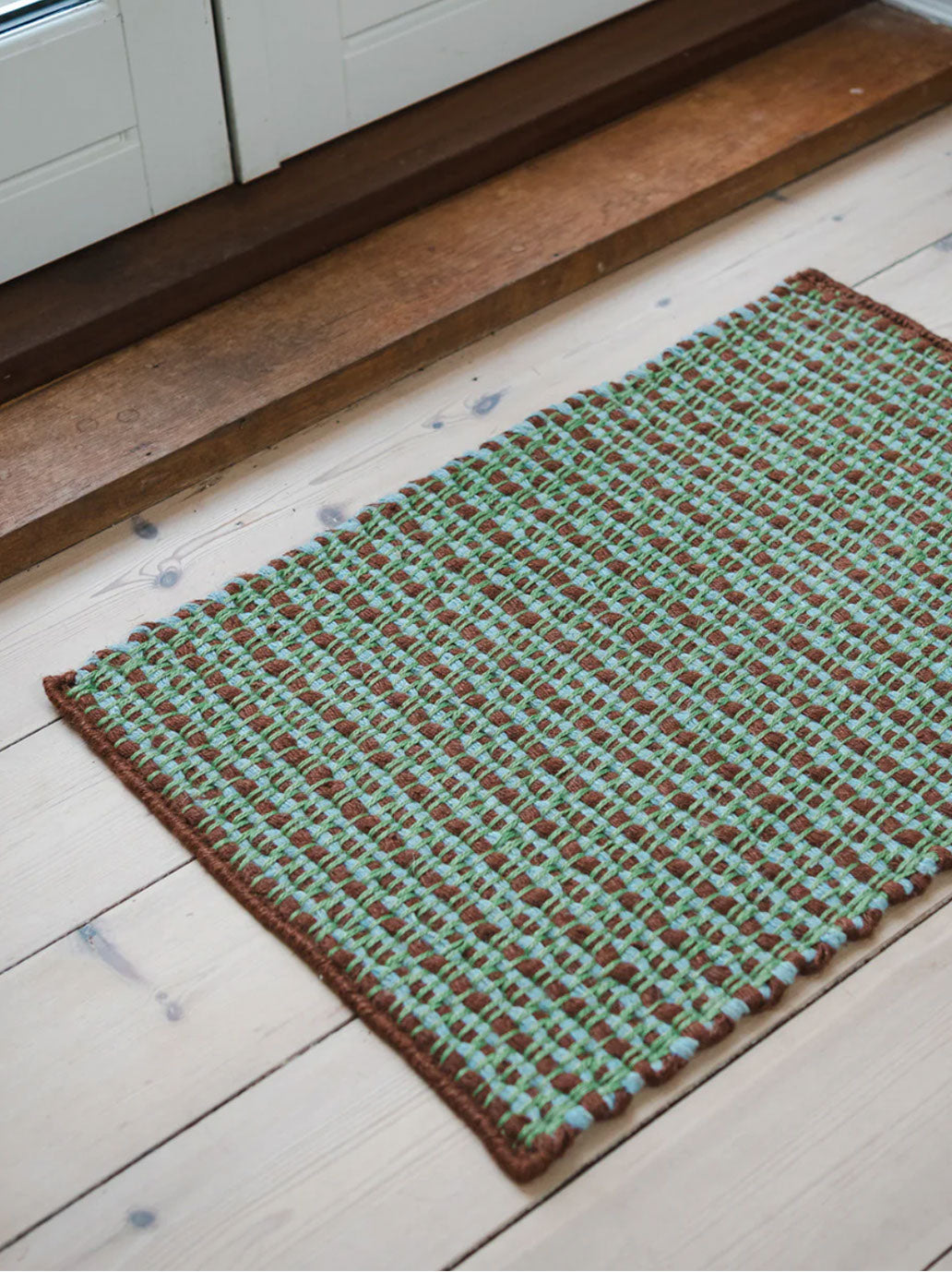 Dywanik Striped Jute Rug MINT