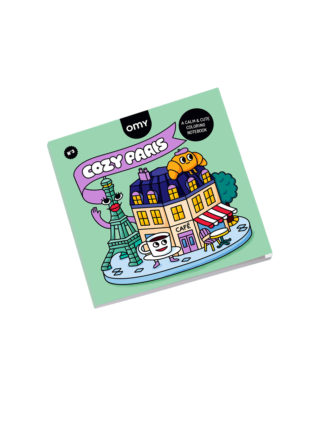 Kolorowanka Cozy Art Paris PARIS