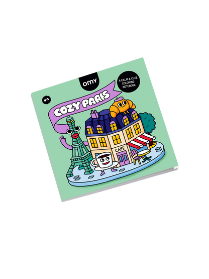 Kolorowanka Cozy Art Paris PARIS