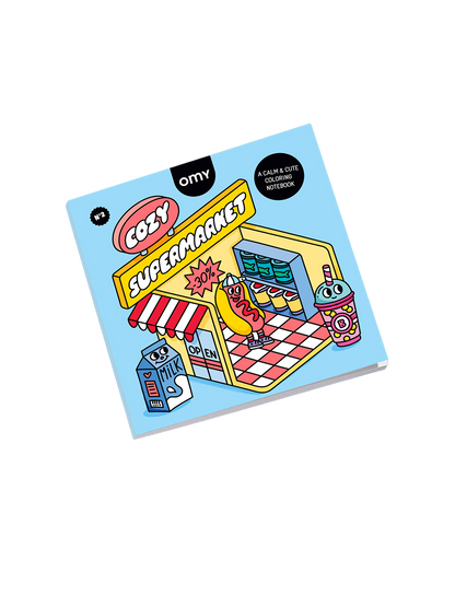 Kolorowanka Cozy Art Super Market SUPER MARKET