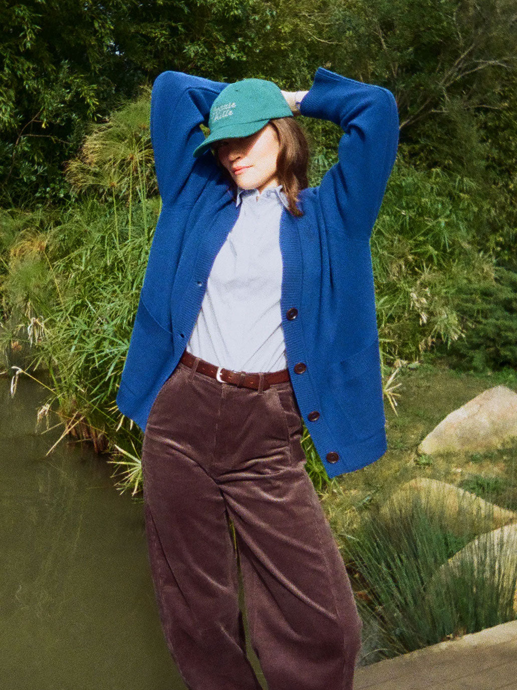 Soft Cap Grazie VINTAGE GREEN