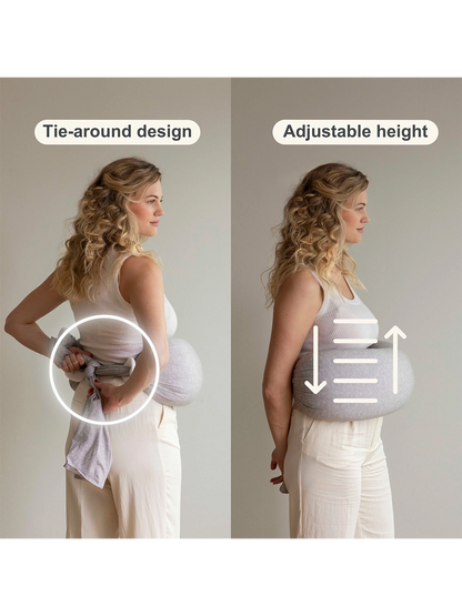 Poduszka do karmienia Nursing Pillow GREY MELANGE