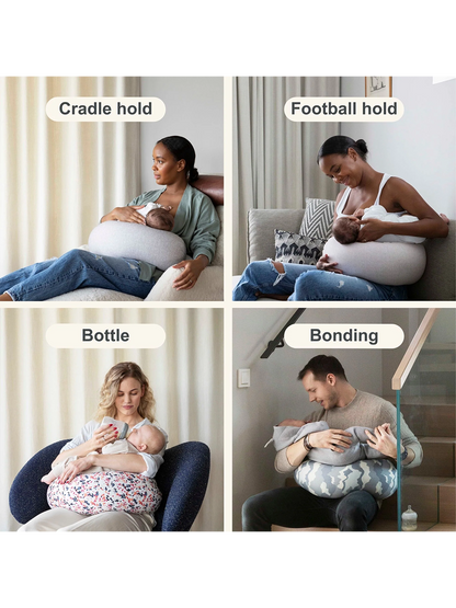 Poduszka do karmienia Nursing Pillow GREY MELANGE