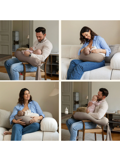 Poduszka do karmienia Nursing Pillow HAZEL BROWN